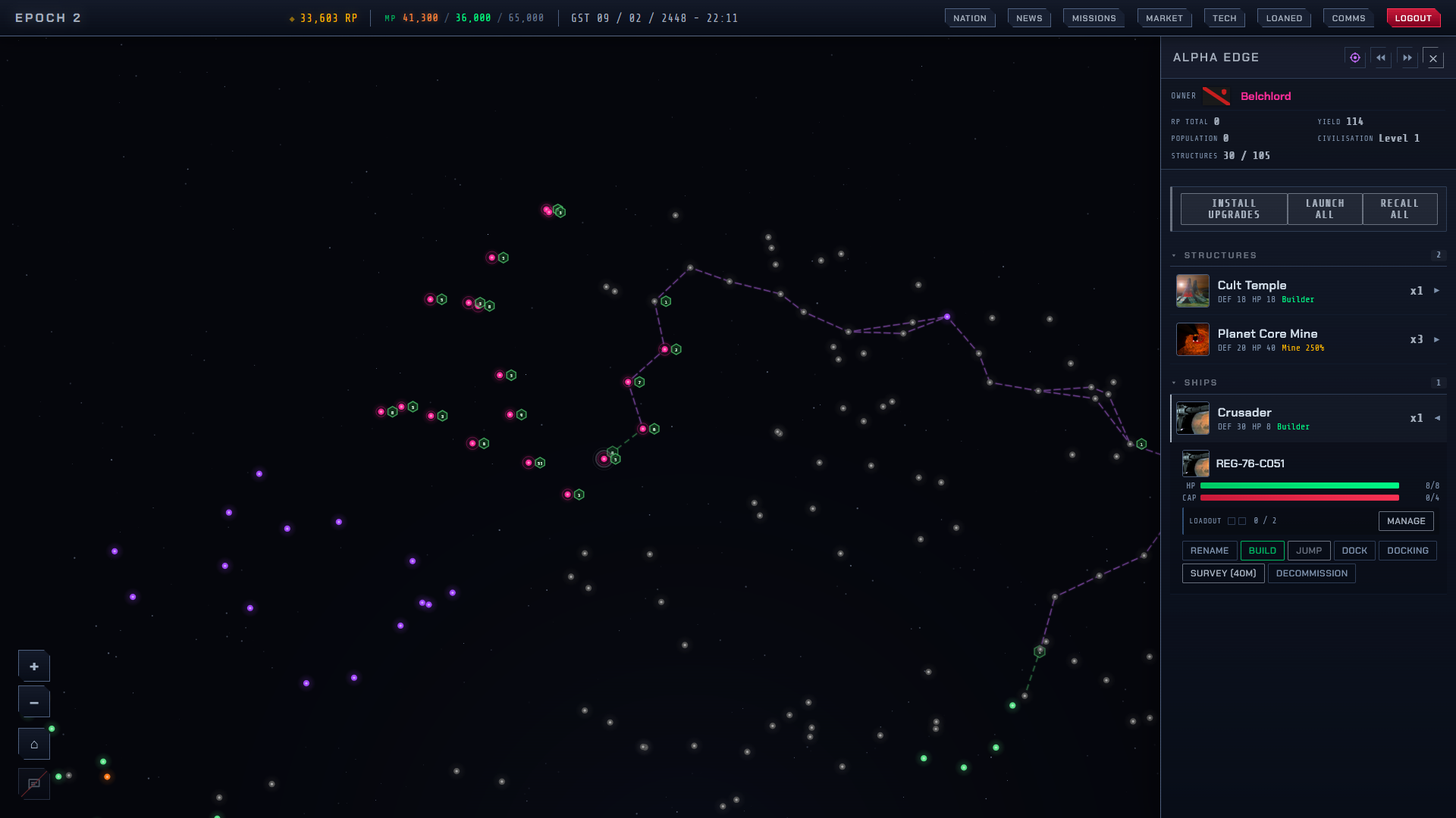 Planet Epoch gameplay screenshot