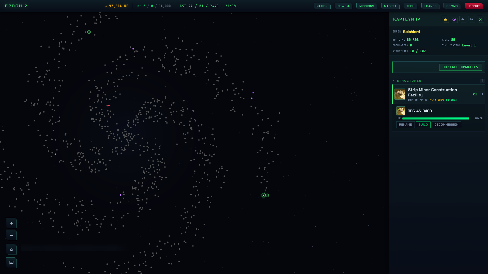 Planet Epoch gameplay screenshot