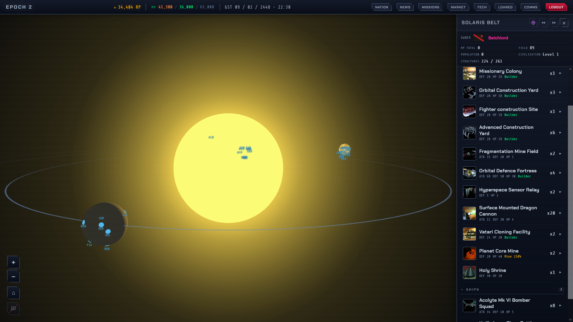 Planet Epoch gameplay screenshot