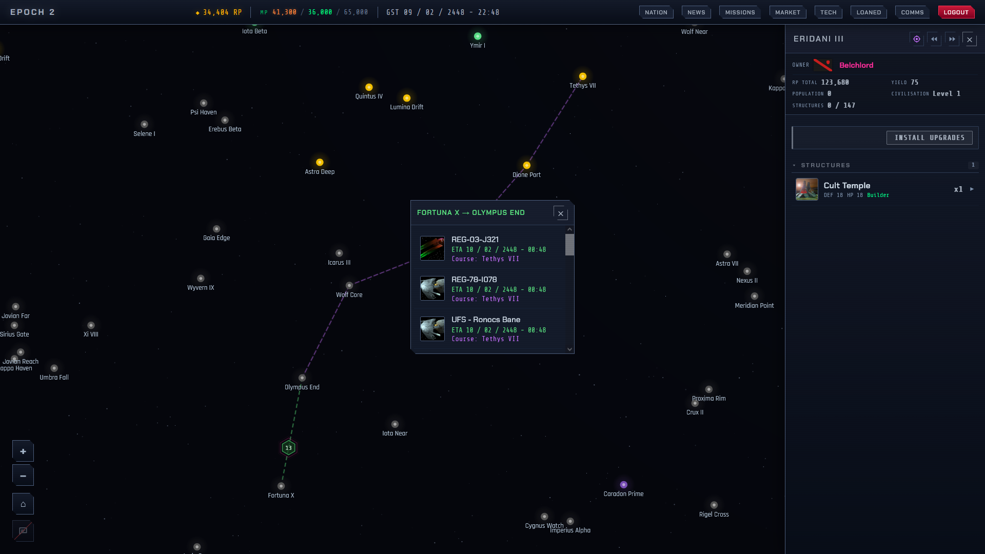 Planet Epoch gameplay screenshot
